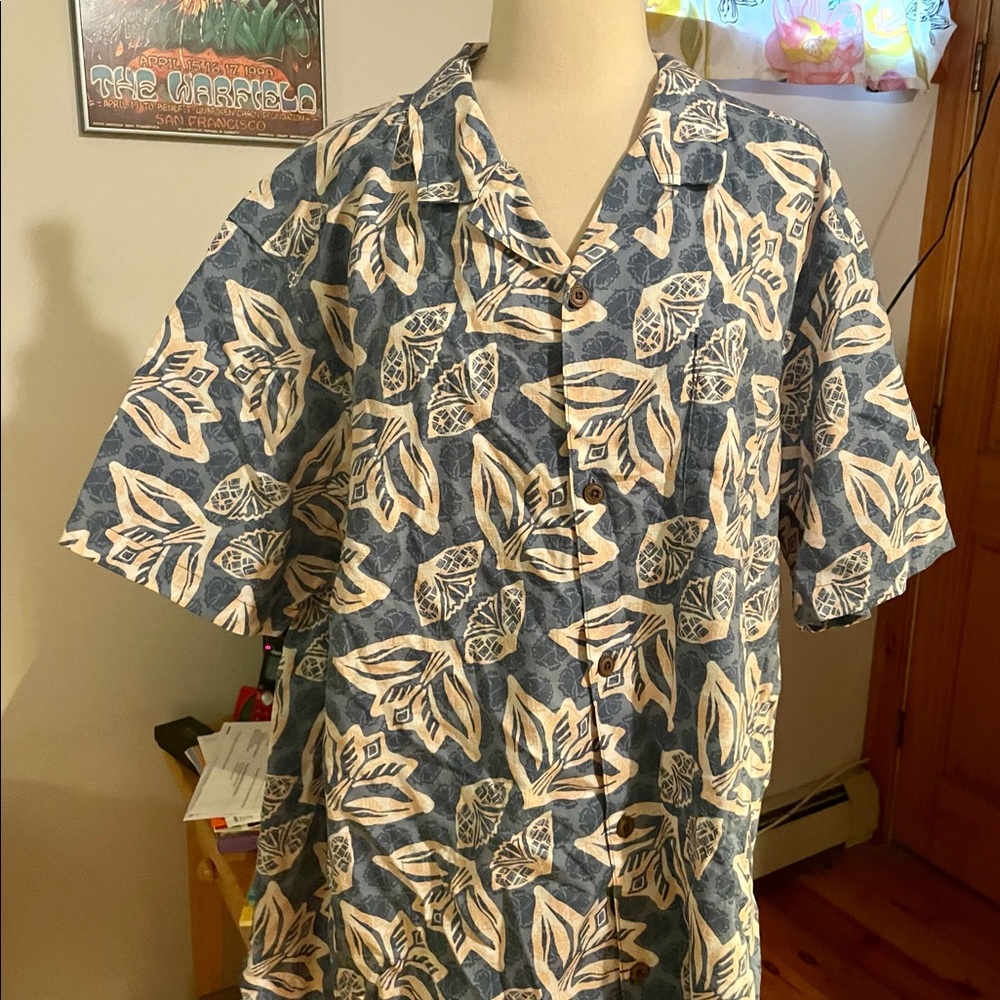 !FREE SHIPPING!!  NWT!! M’s XXL PATAGONIA ‘21 ED. “PATALOHA” SHIRT: BERLIN BLUE